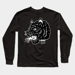 Black Wolf Long Sleeve T-Shirt